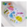 OHS Kids Dino Print PVC Bath Mat – Clear
