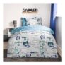 OHS Kids Gaming Console Print Reversible Duvet Cover Set
