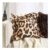 OHS Leopard Print Frill Cushion Covers – Natural