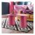 OHS Madison Ribbed Coffee Table – Hot Pink