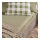 OHS Plain Dyed Fitted Sheet – Sage