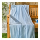 OHS Plain Fleece Throw – Baby Blue