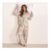 OHS Postcard Print Jersey Pyjama Set Blue