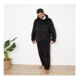 OHS Sherpa Fleece Hoodie Pajama Set