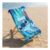 OHS Stitch Beach Towel Blue