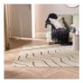 OHS Tufted Contour Rug Non Slip Soft Modern Carpet 160 X 230cm