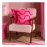 OHS Tufted Wave Cushion Covers – Hot Pink/Red