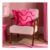 OHS Tufted Wave Cushion Covers – Hot Pink/Red
