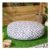 OHS round Geometric Indoor/Outdoor Cushion – Grey