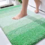 OLANLY Bathroom Rug 30×20, Extra Soft Absorbent Microfiber, Rubber Backing, Quick Dry