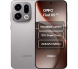 OPPO Find X9 5G Smartphone 6.59-inch Display 12GB512GB 7025 mAh Battery Titanium Gray