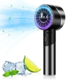 OUILA Mini Portable Fan, USB Rechargeable with 4 Speeds – Sold by Melomuse Ltd/ FBA