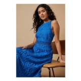 Oasis Petite Lace Halterneck Dress