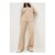 Oatmeal Soft Touch Wide Leg Co Ord Trousers