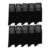 Occulto Men Black Socks Pack of 10