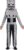 Official Minecraft Skeleton Fancy Dress Costume Kids with Mask 5/6 Years