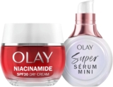 Olay Super Powered Duo: Super Serum Regenerist Niacinamide SPF30 Day Face Cream Moisturiser