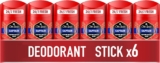 Old Spice Captain Mens Deodorant Stick 6x50ml, 24/7 Fressshhh With Daily Use, Long Lasting Perfume Quality Scent, Odour Protection, 0 percent Aluminium Salts, Invisible On Black & White