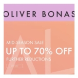 Oliver Bonas mid Season Further Reductions Sale – up to 70% off on Clothing