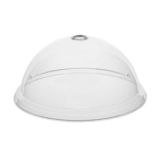 Olympia Kristallon PC Domed round Plate Cover 260x120mm