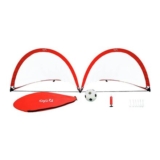 Opti Ball, Pump and 3 X 4ft Pop up Football Goal – Set of 2