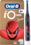 Oral-B iO Kids Marvel Spiderman Electric Toothbrush, 1 Toothbrush Head, 1 Travel Case, 3 Modes with Kid-Friendly Sensitive Mode, 2-Min Music Timer, for Ages 6