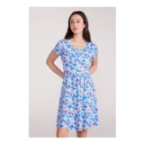 Orchid Patterned Womens UV Dress