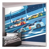 Origin Murals Childrens Alphabet Illustrations Pink Wall Mural