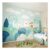 Origin Murals Woodland Friends Blue Wall Mural