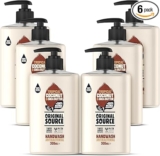 Original Source Coconut and Shea Butter Handwash with 100% Natural Fragrance, Vegan Handwash, Antibacterial, Natural Moisturisers, Multipack of 6 x 300 ml