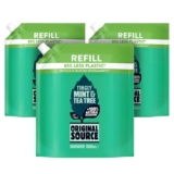 Original Source Mint & Tea Tree Shower Gel refill 3 x 1L (£6.37 S&S)