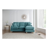Orla Right Hand Chaise Sofa Manhattan Charcoal