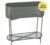 Ornate Oval Planter on Stand Grey , Free C&C