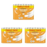 Our Essentials by Amazon Toilet Tissue Classic Roll, 2-ply, 24 Rolls (3 Pack of 24), 200 Sheets per Roll