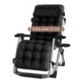 Outdoor Reclining Zero Gravity Chair with Cup Holder