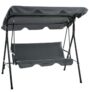 Outsunny 3 Seater Garden Swing Chair, Outdoor with code