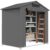 Outsunny 6 x 4 ft Garden Storage Shed, Dark Grey with code – Sold by Outsunny