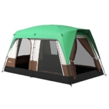 Outsunny Camping Tent with 3000mm Waterproof Rainfly & Screen Panels, Green 4 Birth Tent – Sold & Dispatched By MH Star