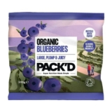 PACKD Organic Blueberries 300g