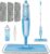 PAPCLEAN Spray Mops for Cleaning Floors – Floor Mop with 3 Microfibre Pads Reusable Bottle for Household Wet Dry Hardwood, Laminate, Hard Floors Kitchen Bathroom Cleaning