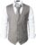 PARKLEES Mens Hipster Urban Design Business Formal Waistcoat Slim Fit Suit Tuxedo Dress Vest
