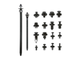 PARKSIDE Fastening Clips & Cable Ties – 630 Pieces