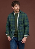 PG Field Pure Cotton Outer Long Sleeve Checked Shirt