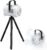 PHNIXGAM Bubble Machine Large Capacity, Automatic Kids Bubble Blower with 10 Holes 2 Speeds 17oz Capacity, Rechargeable Portable Bubble Toy with Tripod for Indoor, Outdoor, Birthday, Parties (White)
