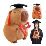 PLLYPE 2025 Capybara Graduation Plush with Doctoral Hat (23cm)