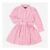 POLO RALPH LAUREN Pink & White Stripe Shirt Dress