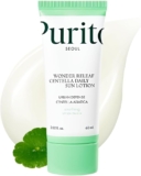 PURITO Wonder Releaf Centella Daily Sun Lotion SPF50 PA, 60ml / 2.02 fl.oz, Lightweight, Non White Cast, UVA & UVB Protection, K-Beauty