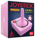 Pac-Man CX-40 Wireless Joystick Pink