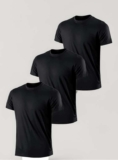 Pack of 3 Mens Black Quick-Dry Breathable Sports T-Shirt Size M – price at checkout. Sold & shipped by Haul Global