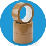Packaging Tape, Industrial Brown Parcel Tape 3 Rolls With Low Noise – 48mm X 66m